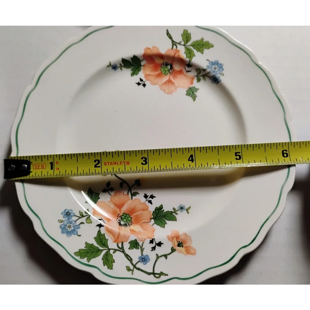 4 VTG‎ Canonsburg Pottery Co Keystone Floral 6